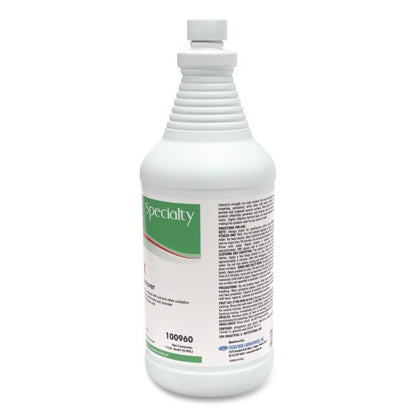 Rust-X Rust Stain Remover Acidic Cleaner, Acidic Scent, 1 qt Bottle, 12/Carton