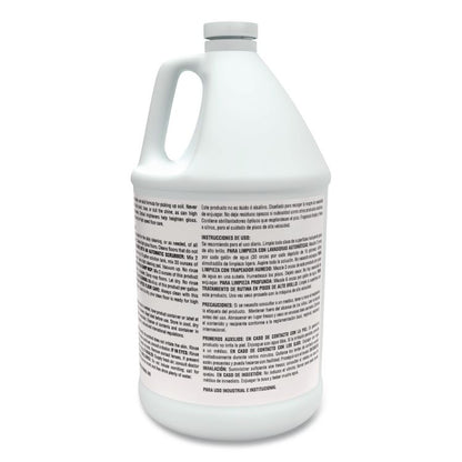 Rinse-No-More Floor Cleaner, Lemon Scent, 1 gal, Bottle, 4/Carton