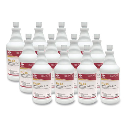 PTC-85 Porcelain and Tile Cleaner, 32 oz Bottle, 12/Carton