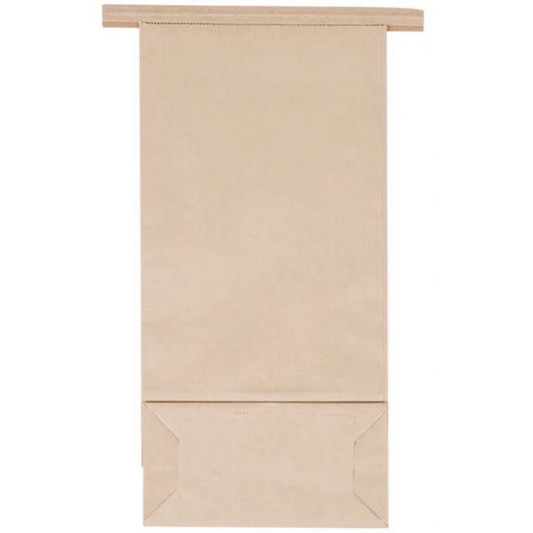 Stand-Up Window Bakery Bag, 4.75 x 2.5 x 9.5, Natural, 500/Carton