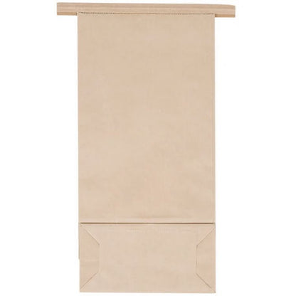 Stand-Up Window Bakery Bag, 4.75 x 2.5 x 9.5, Natural, 500/Carton