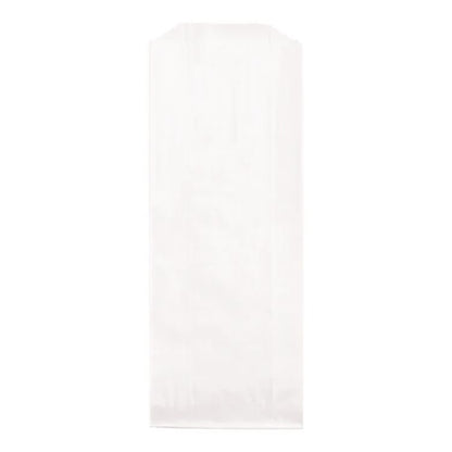 Grease-Resistant Single-Serve Hot Dog Bags, 3.5 x 1.5 x 8.5, White, 6,000/Carton