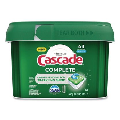 ActionPacs, Fresh Scent, 20 oz Tub, 43/Tub