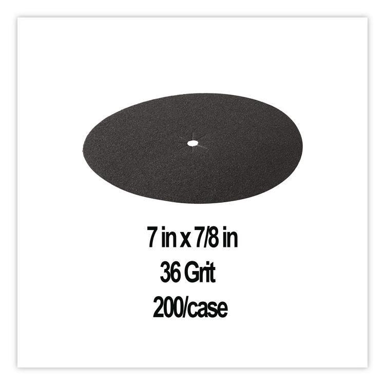 Regalite Floor Surfacing Discs, 7" Diameter x 0.88", 200/Carton
