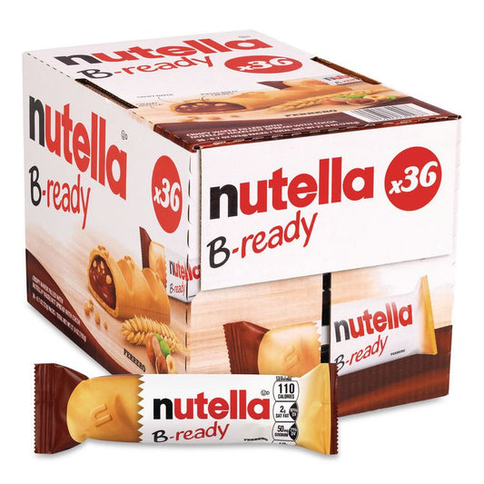 B-Ready, Hazelnut, 0.7 oz Bag, 36/Carton