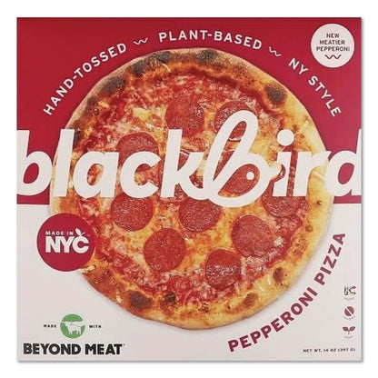 Plant-Based Pepperoni Pizza, 14 oz, 3/Carton