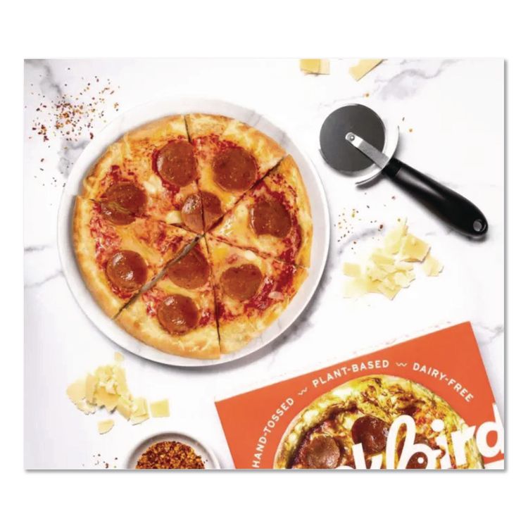 Plant-Based Pepperoni Pizza, 14 oz, 3/Carton