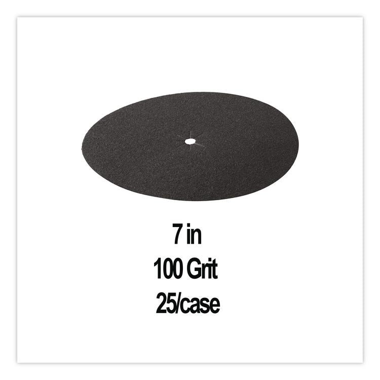 Regalite Floor Surfacing Hookit Discs, 7" Diameter, Purple, 200/Carton