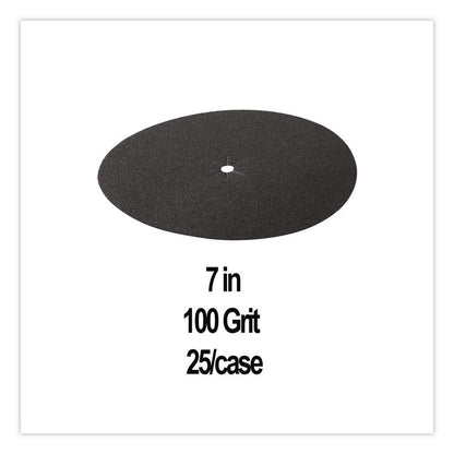 Regalite Floor Surfacing Hookit Discs, 7" Diameter, Purple, 200/Carton