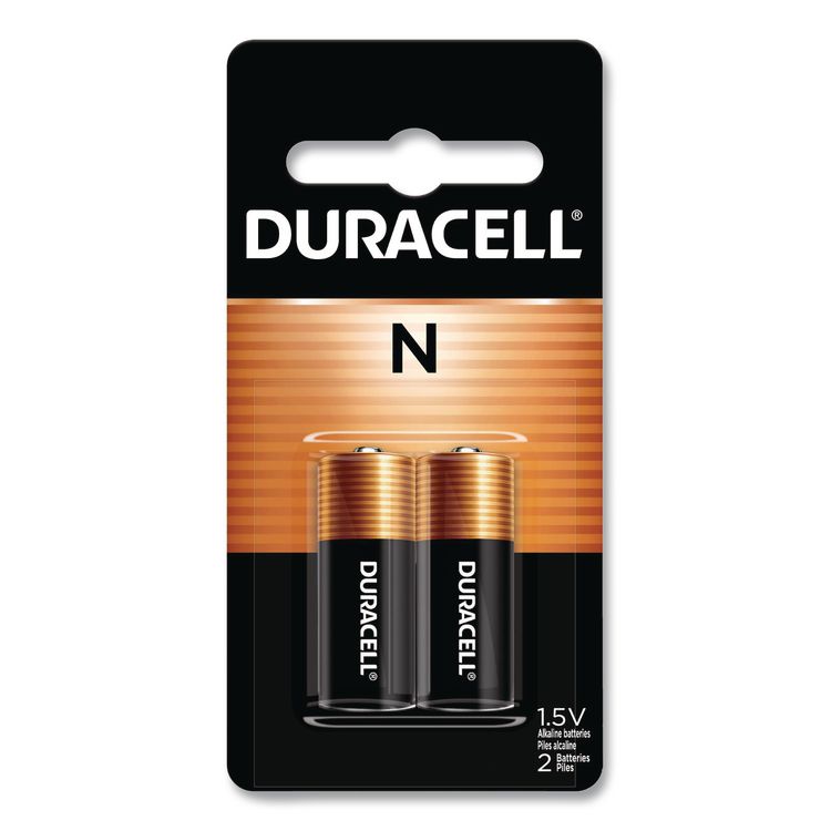 Specialty Alkaline Battery, N, 1.5 V, 2/Pack