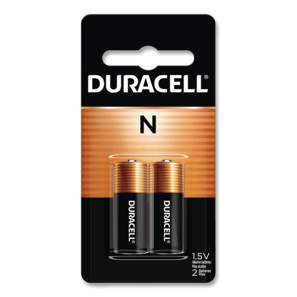 Specialty Alkaline Battery, N, 1.5 V, 2/Pack