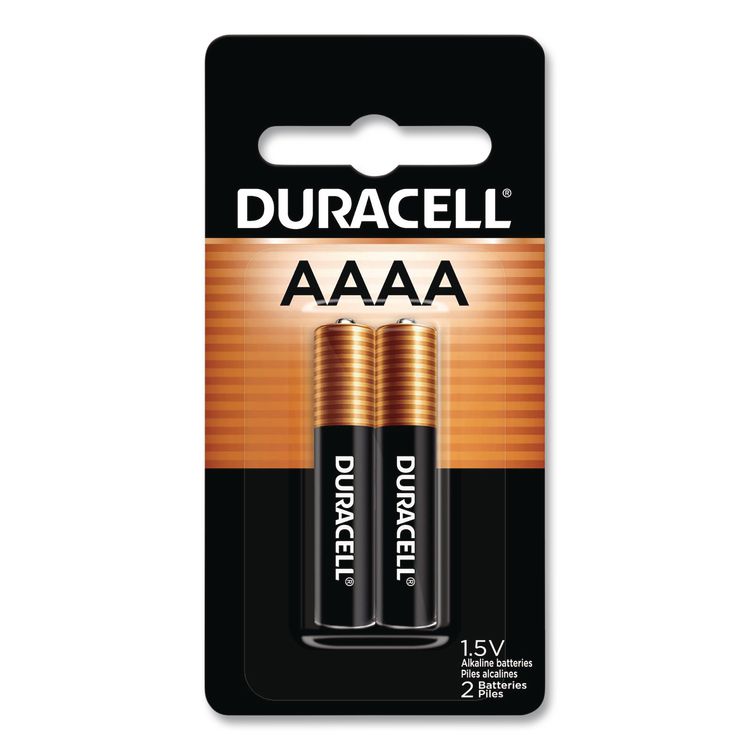 Specialty Alkaline AAAA Batteries, 1.5 V, 2/Pack