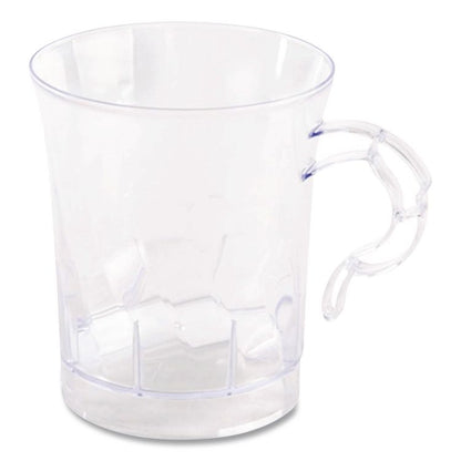 Classicware Coffee Mug, 8 oz, Clear, 192/Carton