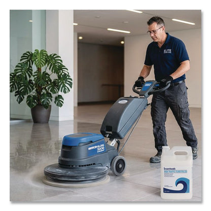 High Traffic Floor Polish, Apply 3 to 5 Coats per Application, 1 gal Bottle, 4/Carton