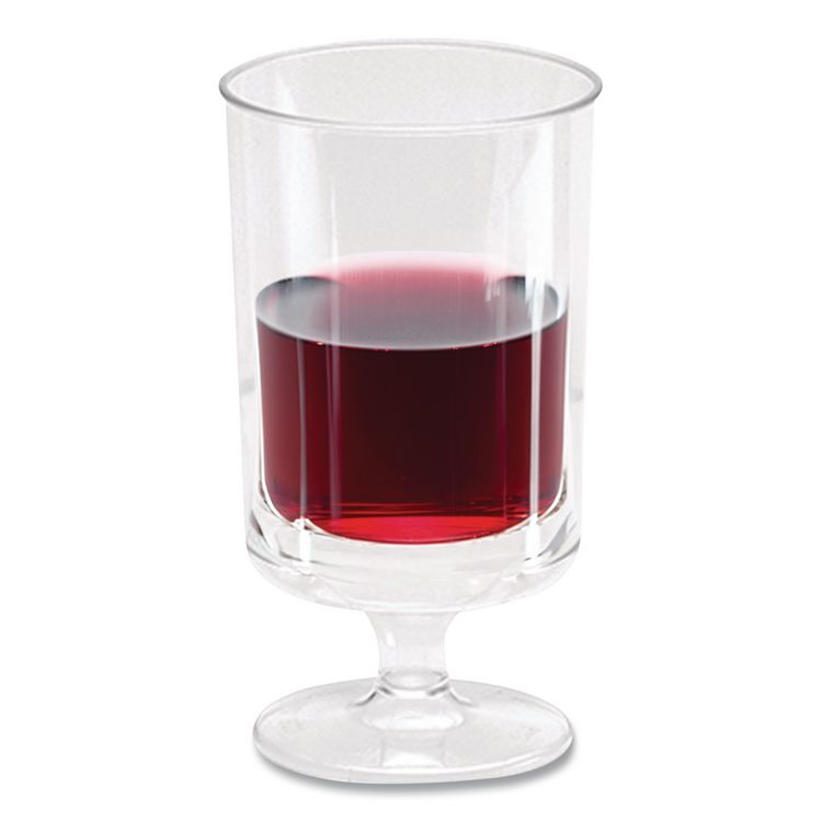 Comet Stemmed Drinkware, 5.75 oz, Clear, 500/Carton