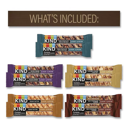 Favorites Snack Box, Assorted Variety of KIND Bars, 2.5 lb Box, 22 Bars/Box