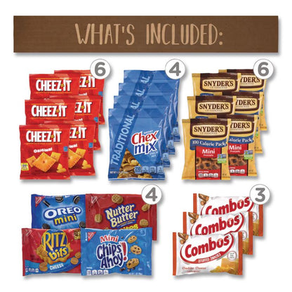 Big Party Snack Box, 75 Assorted Snacks/Box