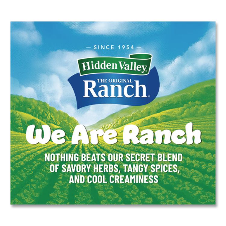 Original Ranch Dressing, 40 oz Bottle, 2 Bottles/Carton