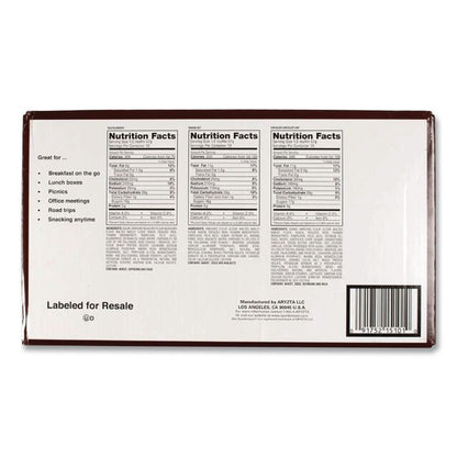 Muffins Variety Pack, Assorted Flavors, 4 oz Pack, 15 Packs/Carton