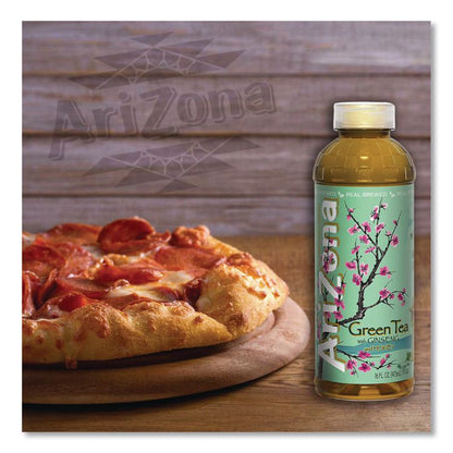 Green Tea with Ginseng and Honey, 16 oz Bottles, 24/Carton