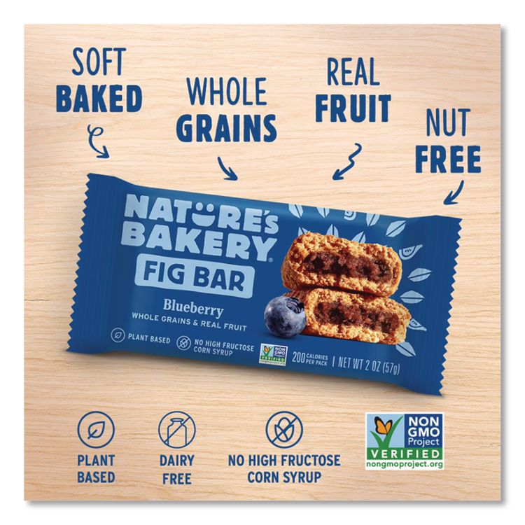 Fig Bars Variety Pack, 2 oz Twin Pack, 24 Twin Packs/Box