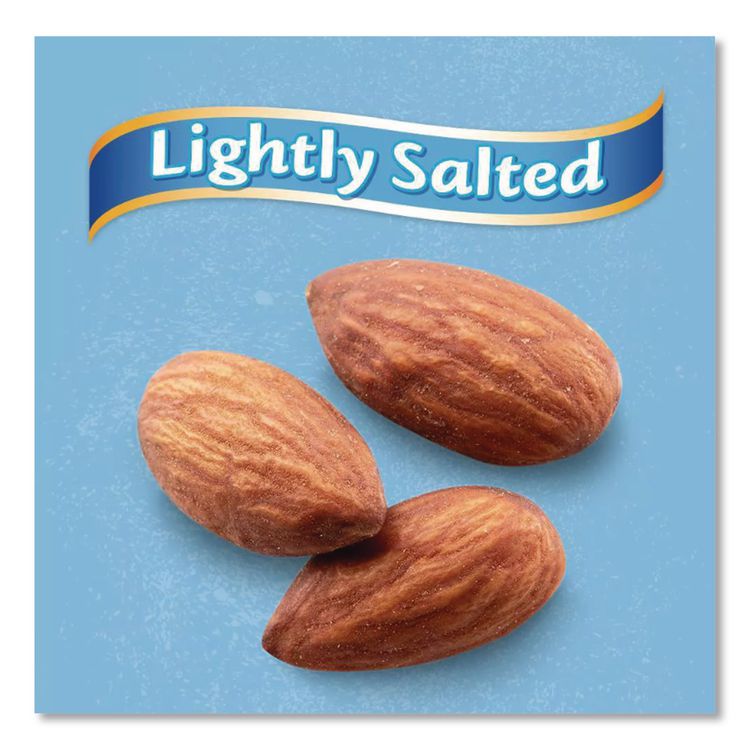 Low Sodium Lightly Salted Almonds, Family Size 10 oz Bag