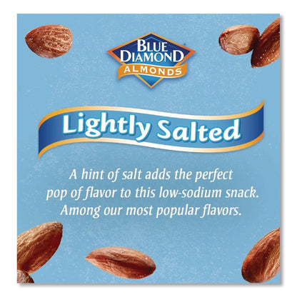 Low Sodium Lightly Salted Almonds, Family Size 10 oz Bag