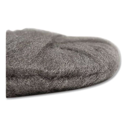Radial Steel Wool Pads, Grade 3 (Standard): Cleaning and Polishing, 20" Diameter, Gray, 12/Carton