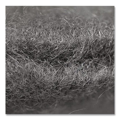 Radial Steel Wool Pads, Grade 3 (Standard): Cleaning and Polishing, 20" Diameter, Gray, 12/Carton