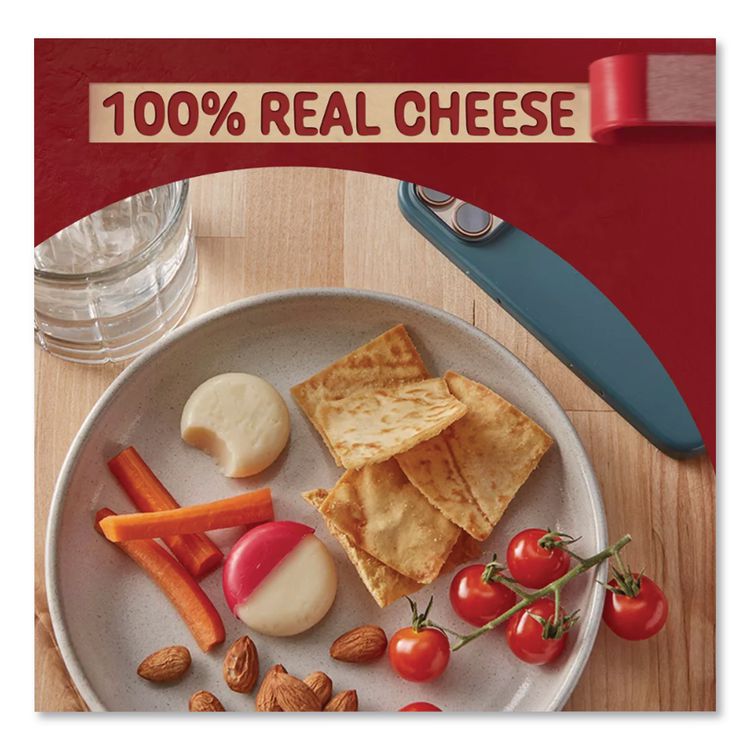 Cheese Wheels, Original, 21 oz Bag, 26 Wheels/Carton