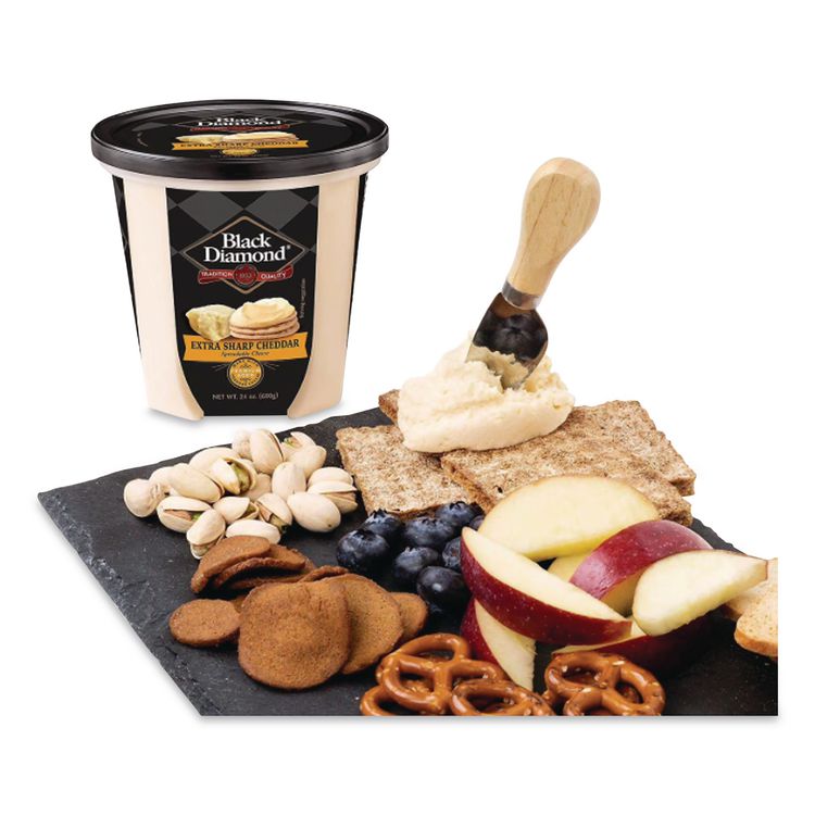 Extra Sharp White Cheddar Cheese Spread, 24 oz Tub