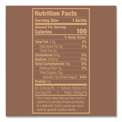 Cold Brew Coffee with Almond Milk, XX Espresso, 10.5 oz Bottle, 8/Pack