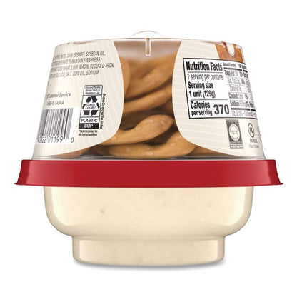 Classic Hummus with Pretzel, 4.56 oz Cup, 6 Cups/Pack
