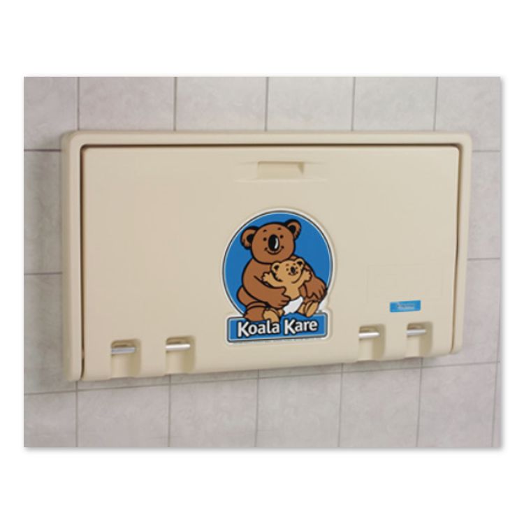 825 Front Label for KB100, KB101, 10 x 11.13, Blue/Brown/White/Black