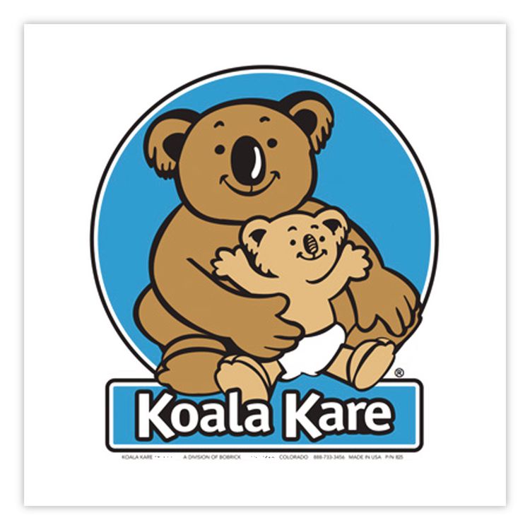 825 Front Label for KB100, KB101, 10 x 11.13, Blue/Brown/White/Black