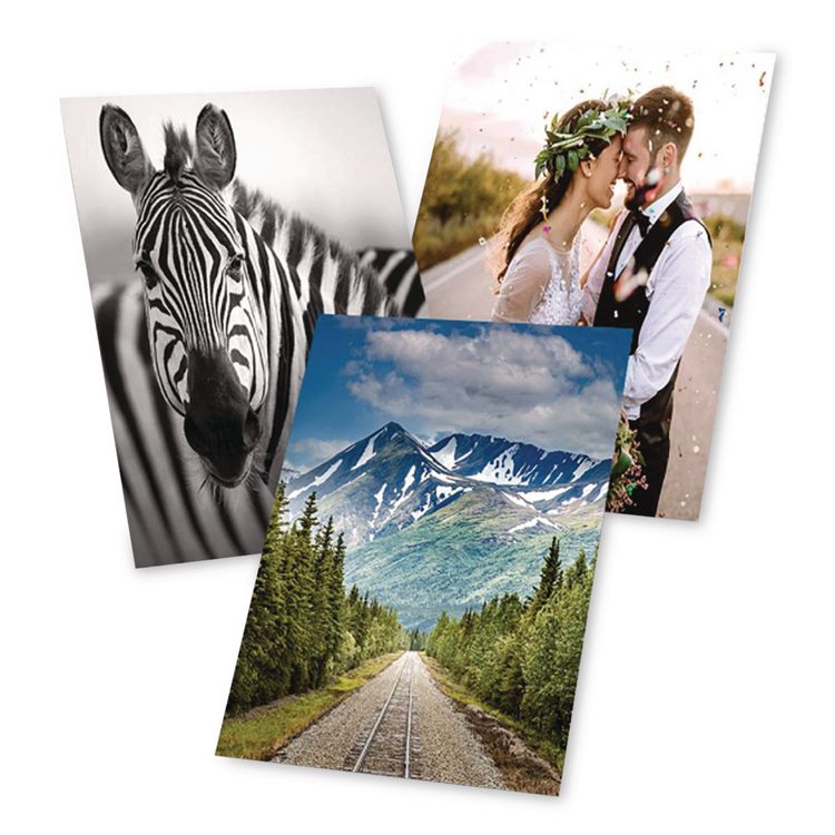 Premium RC Photo Luster Paper Roll, 3" Core, 10 mil, 36" x 100 ft, Luster White