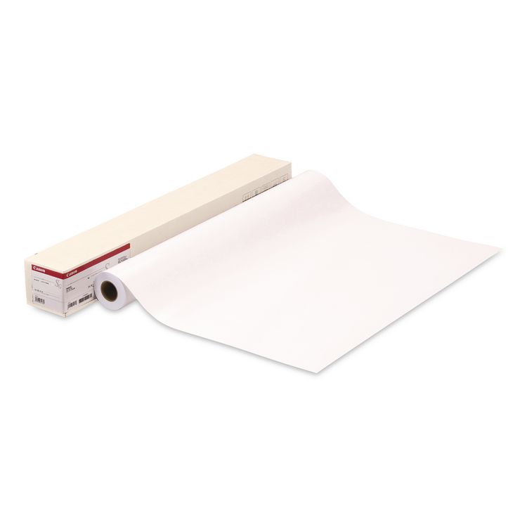 Scrim Banner Vinyl Roll, 2" Core, 14 mil, 42" x 40 ft, Matte White