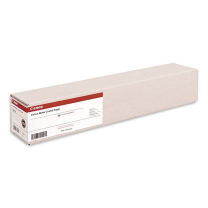 Scrim Banner Vinyl Roll, 2" Core, 14 mil, 42" x 40 ft, Matte White