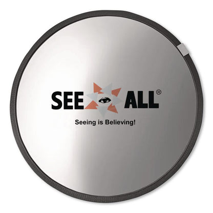 Round 160 degree Heavy-Duty Plexiglas Convex Security Mirror, 18" Diameter
