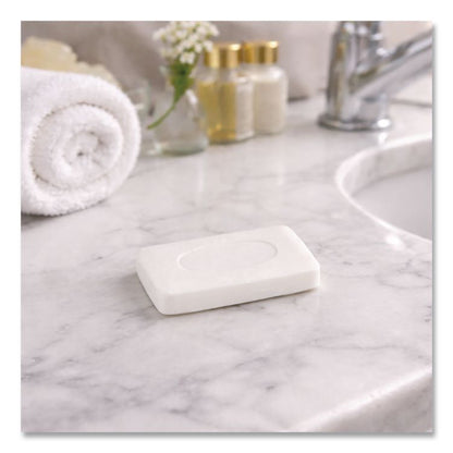 Face and Body Amenity Soap, Paper Wrapped, Floral Scent, # 3 Bar, 144/Carton