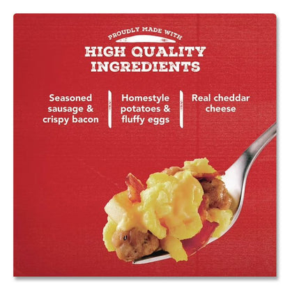 Breakfast Bowl Meat Lovers, 7 oz Bowl, 8/Carton