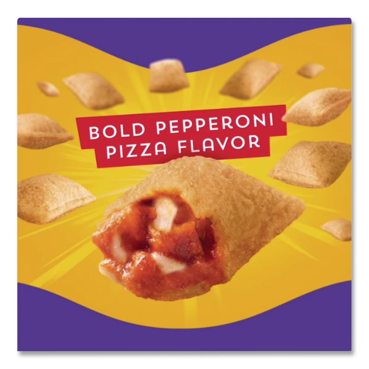 Pepperoni Pizza Rolls, 39.9 oz Bag, 80 Rolls/Bag, 2 Bags/Carton