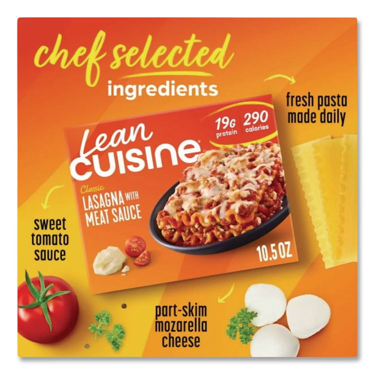 Favorites Lasagna with Meat Sauce, 10.5 oz Box, 3 Boxes/Pack