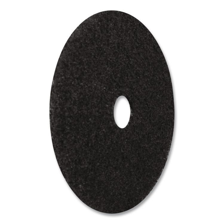 Stripping Pad, 13" Diameter, Black, 5/Carton