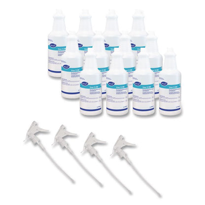 Virex II 256 Empty Spray Bottle, 32 oz, Clear, 12/Carton
