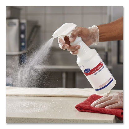 J-512 Sanitizer 32 oz Bottles, Clear, 12/Carton