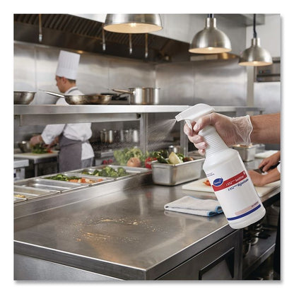 J-512 Sanitizer 32 oz Bottles, Clear, 12/Carton