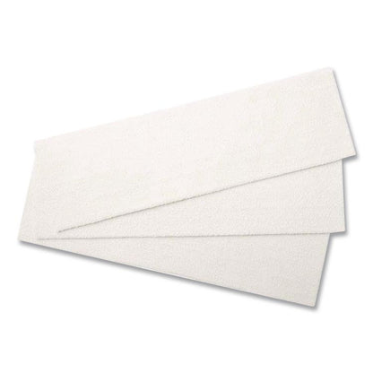 Disposable Microfiber Mop Pad, Wet Mop, White, 60cm, 250/Carton