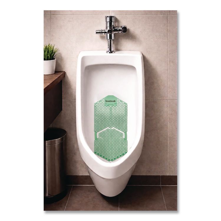 Vertical Urinal Screen, Cucumber Melon Scent, Green, 5.22 oz, 6/Carton