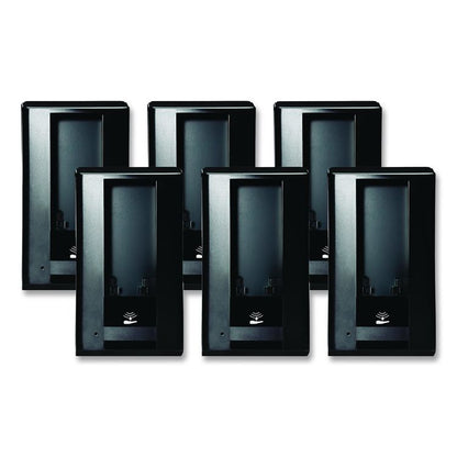 IntelliCare Dispenser II, 1.3 L, 9.06 x 19.45 x 11.22, Black, 6/Carton